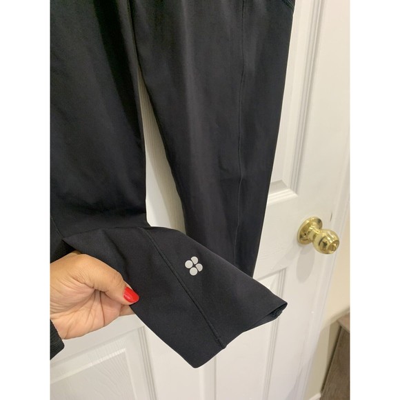 NWT Women's Sweaty Betty Power High Waist 7/8 Workout Leggings Black Size XXL - Picture 9 of 9